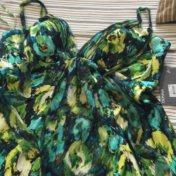 Formal, multicolor evening dress - Picture 5 of 6